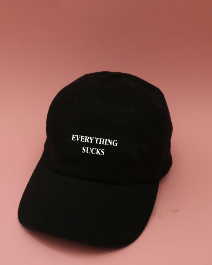 Everything Sucks Black Cap