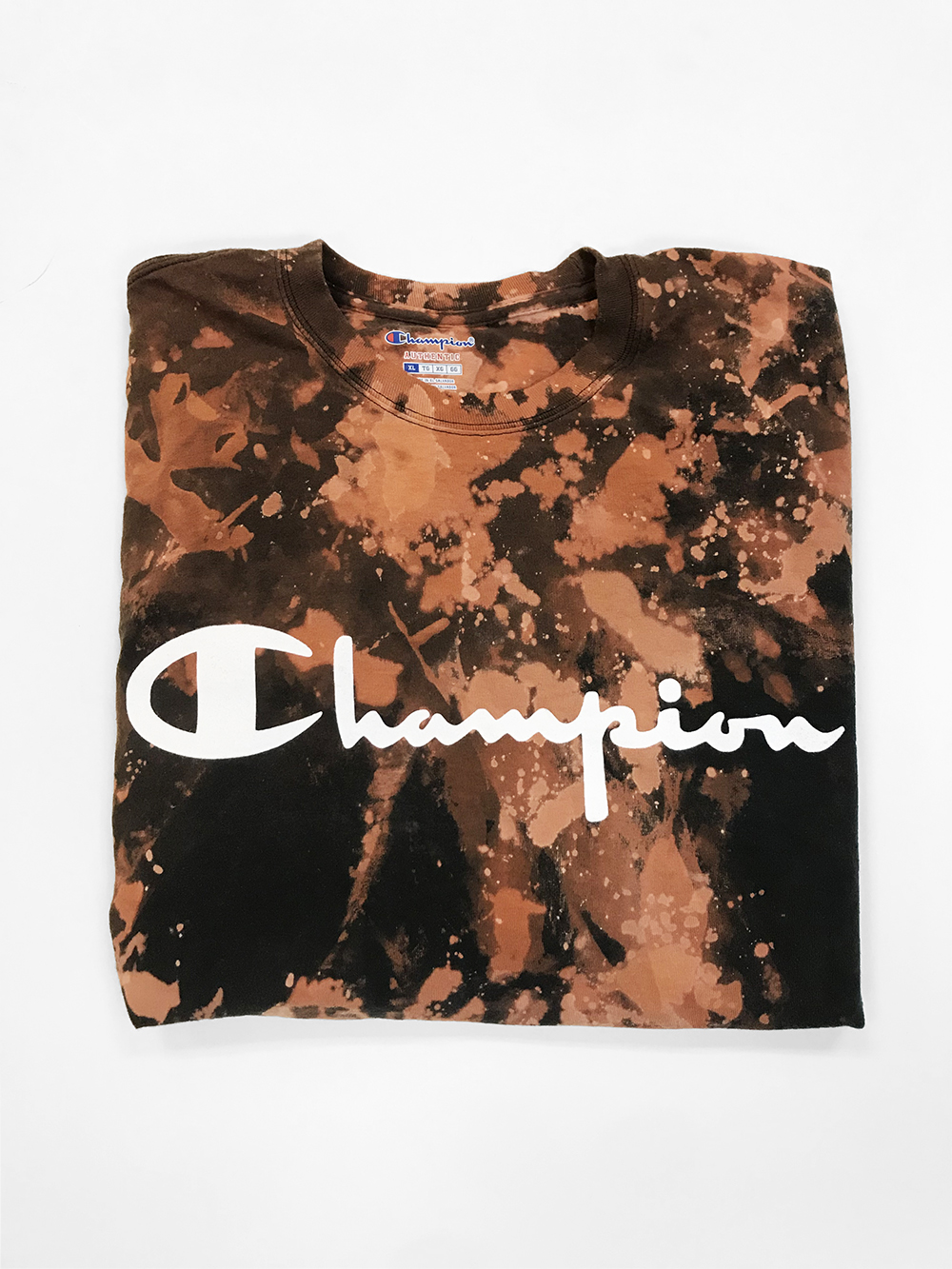 bleached champion shirt
