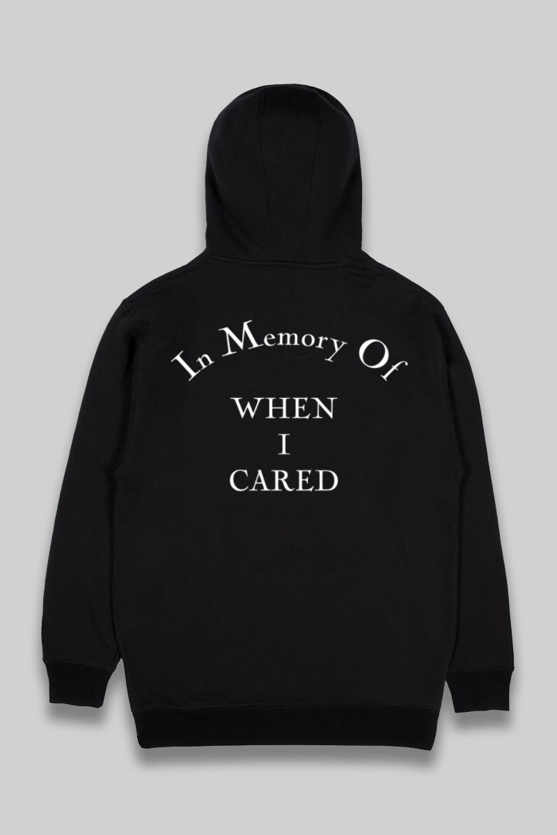 In Memory Black Hoodie Kyc Vintage