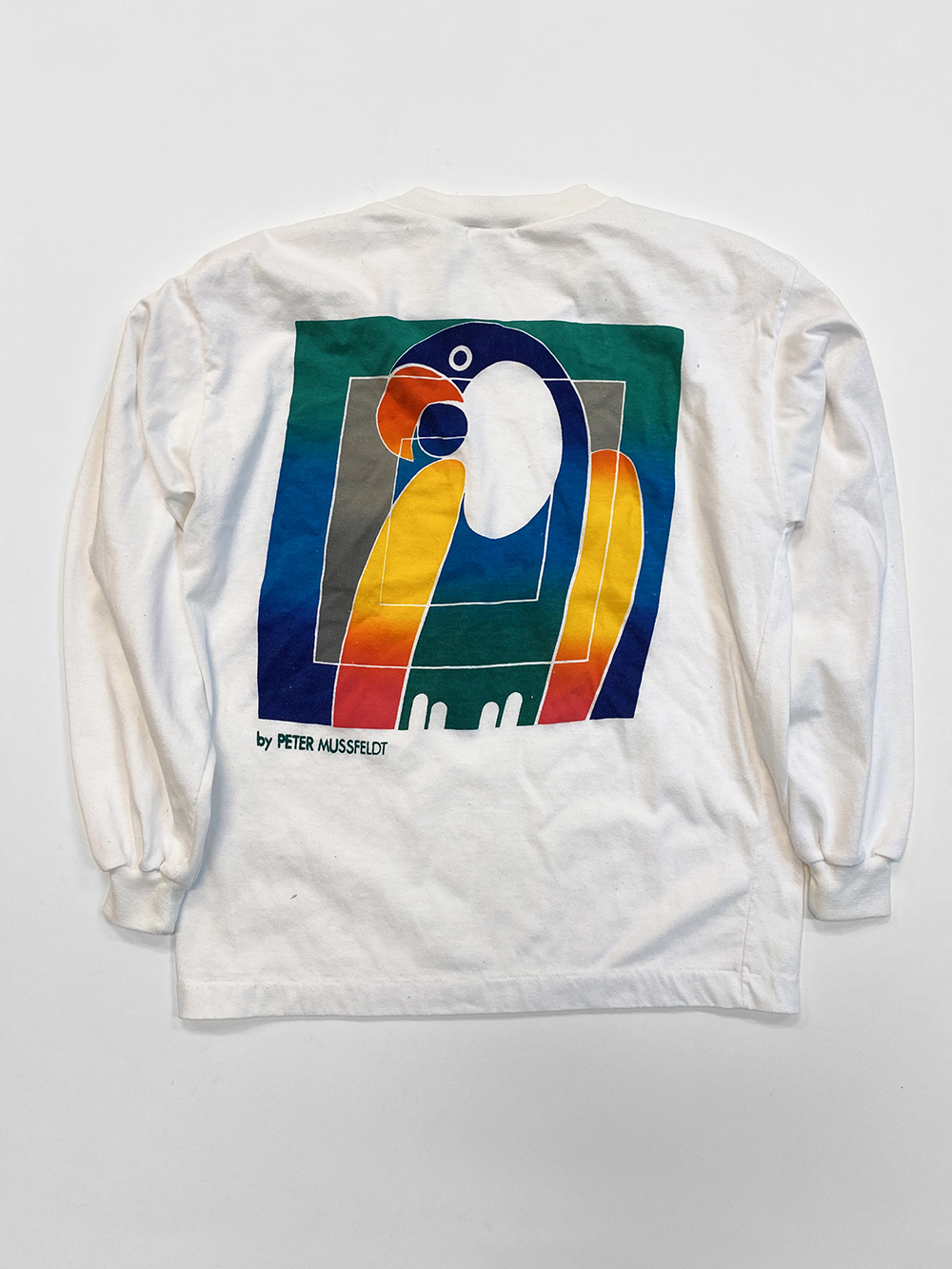 Peter Mussfeldt Design Cozemel 1991 Longsleeve Tee Shirt Medium Kyc Vintage