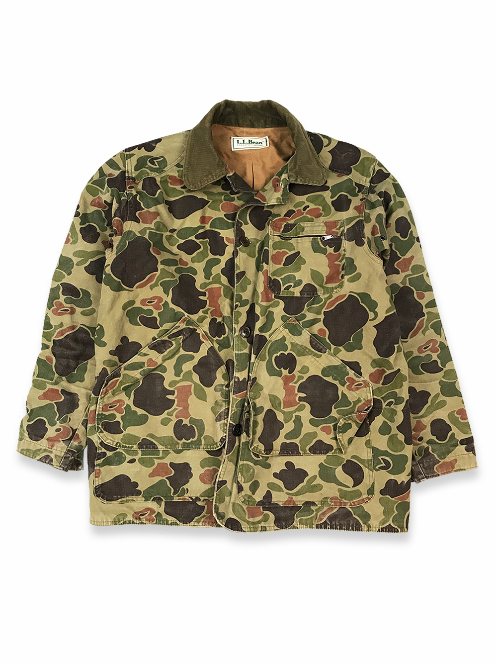 L.L. BEAN DUCK CAMO FIELD COAT LARGE – KYC Vintage